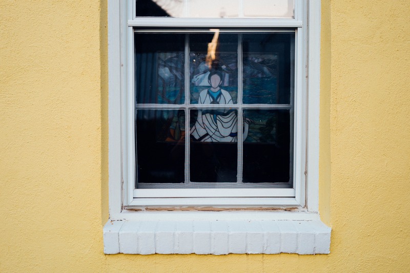 Reflections Behind Glass