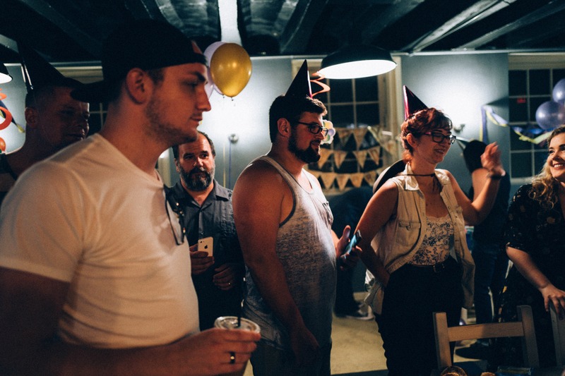 Celebration in Dim Light