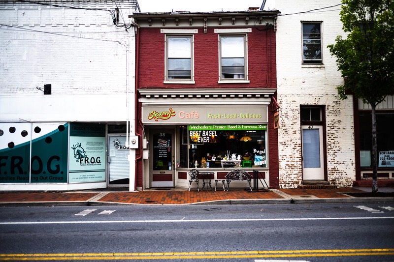 Charming Cafe Facade