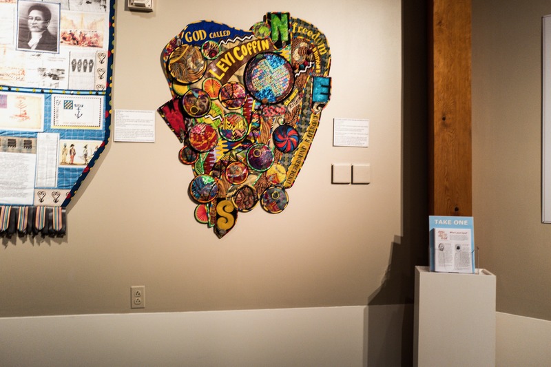 Vibrant Textile Art Display