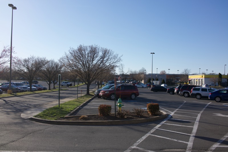 Quiet Parking Lot Scene