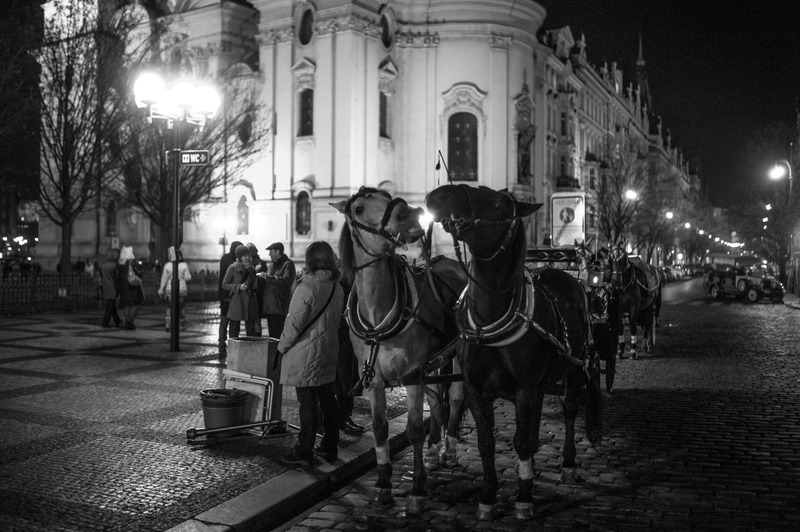 Nostalgic Night Scene