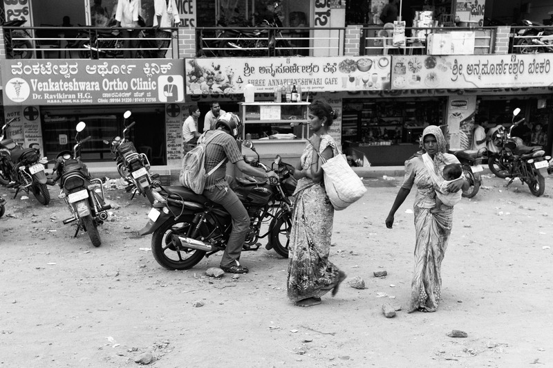 Urban Life in Monochrome