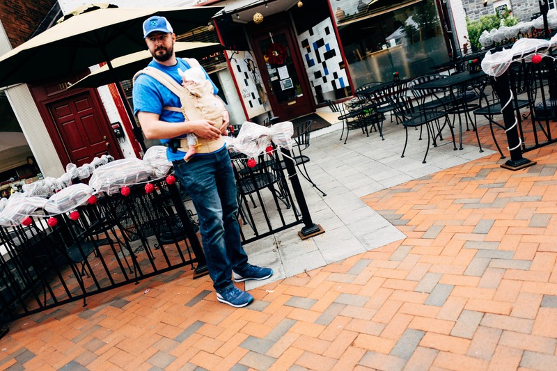 A Quiet Moment in the City