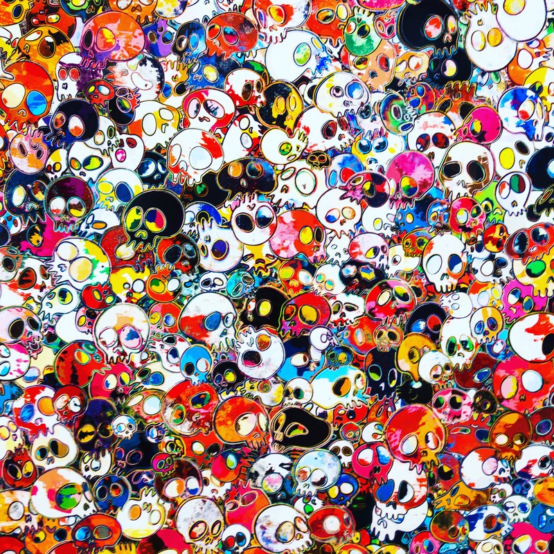 Colorful Skull Chaos
