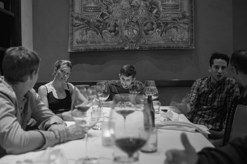 Intimate Dinner Conversation