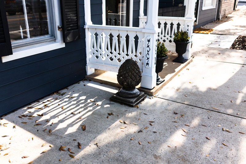 Charming Porch Shadow Play