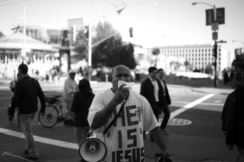 Protest in Monochrome