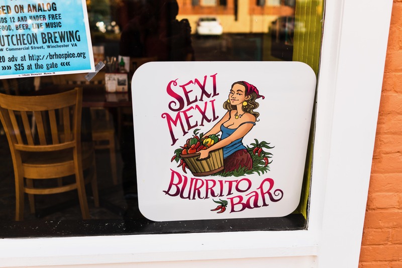 Vibrant Burrito Bar Signage