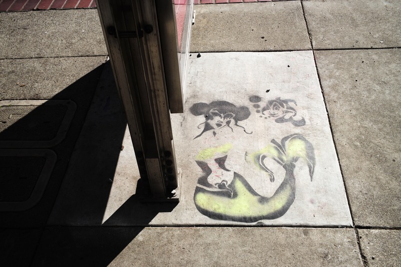Urban Mermaid Graffiti