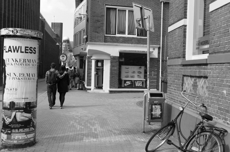 Urban Stroll in Monochrome