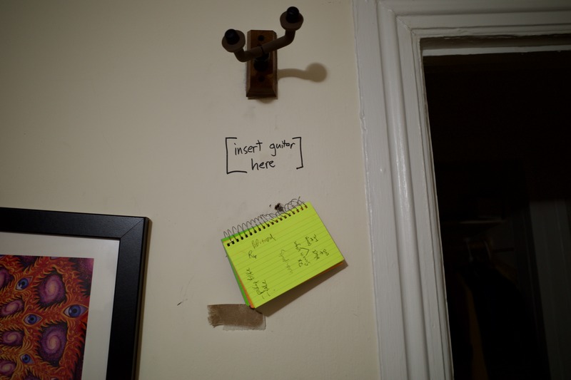 Guitar's Silent Invitation