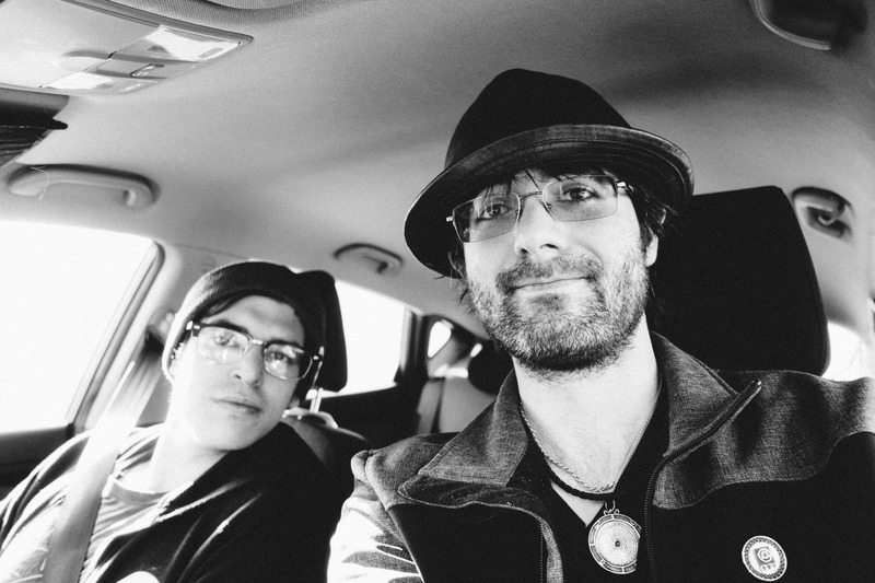 Two Friends in Monochrome