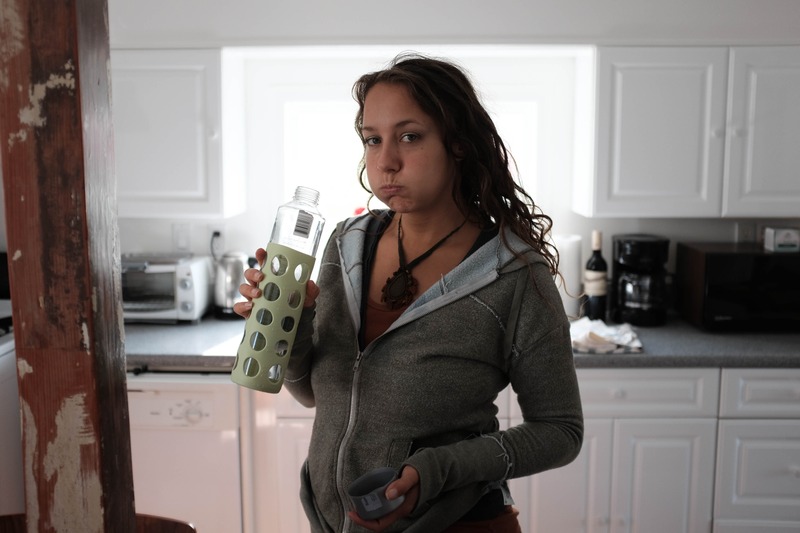 Casual Moment in the Kitchen