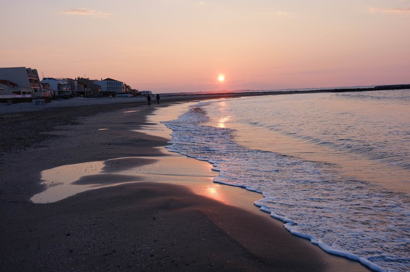 Serene Sunset at the Beach