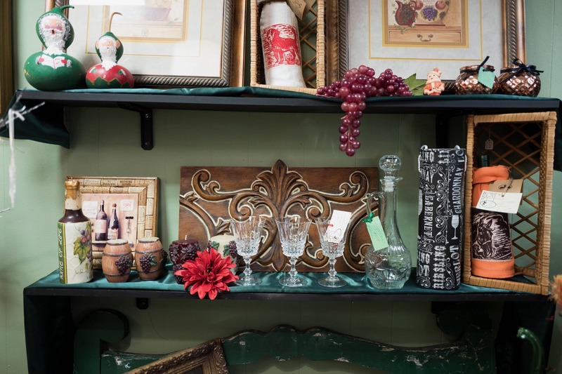 Eclectic Vintage Display