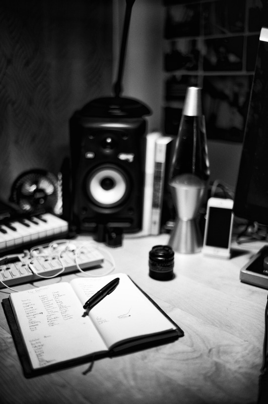 A Creative Workspace in Shadows