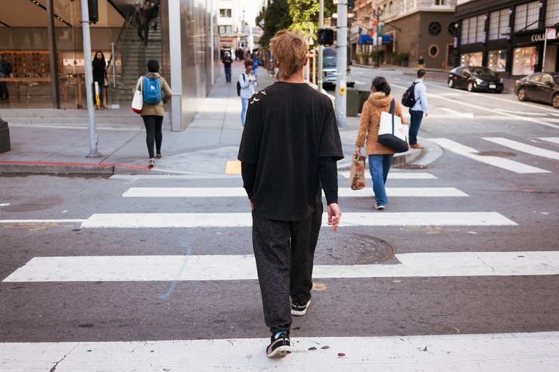 City Crosswalk Moments
