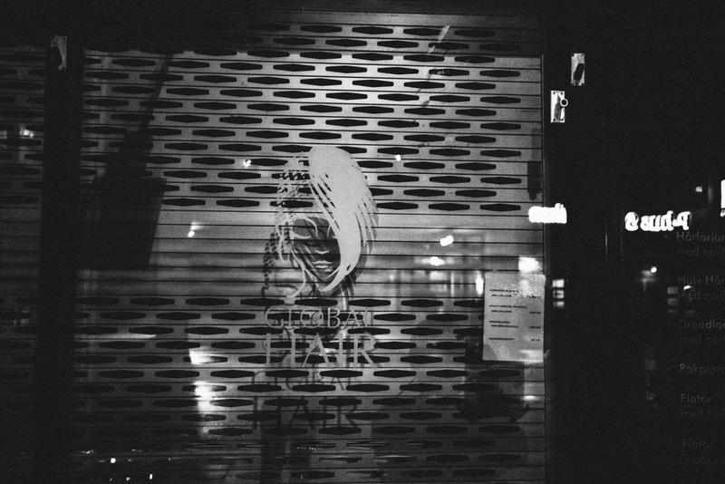 Urban Night Reflection