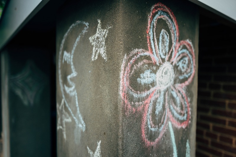 Chalk Dreams on Concrete