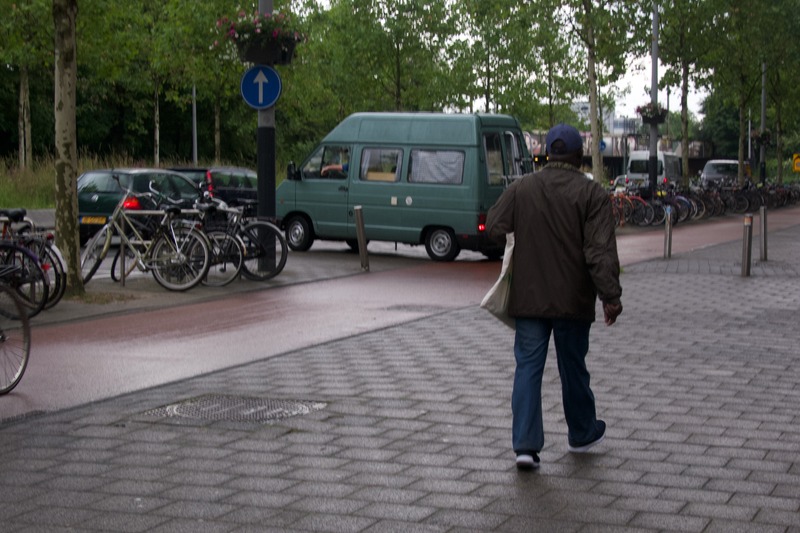 Urban Stroll in the Rain