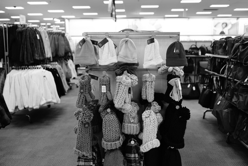 Winter Accessories Display