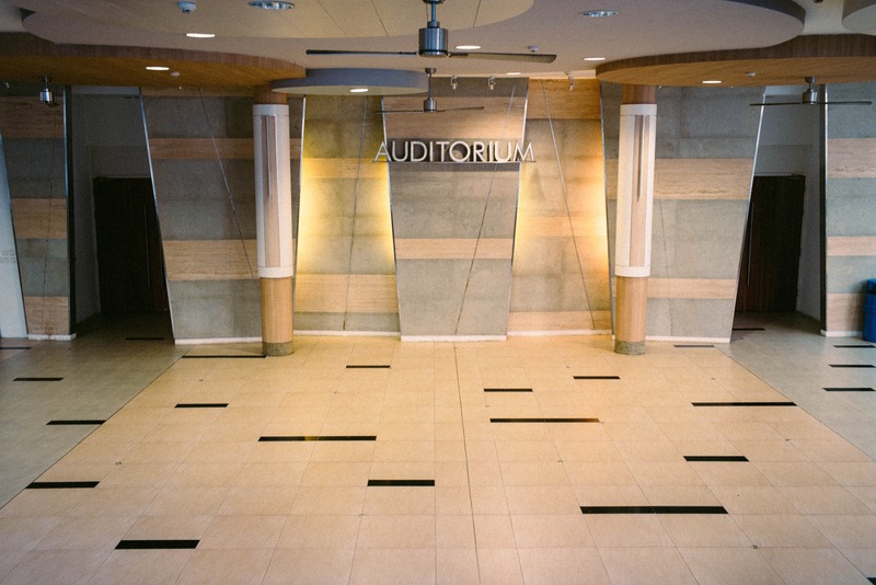 Modern Auditorium Entrance