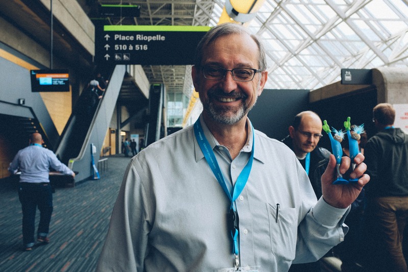 Joyful Encounter at the Conference