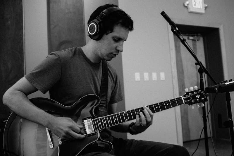 Soulful Strums in Monochrome