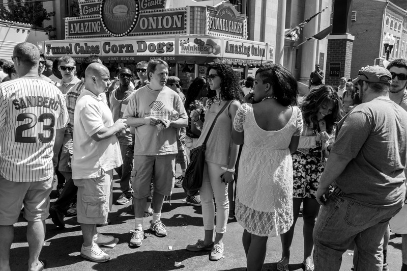 Crowd at the Fair